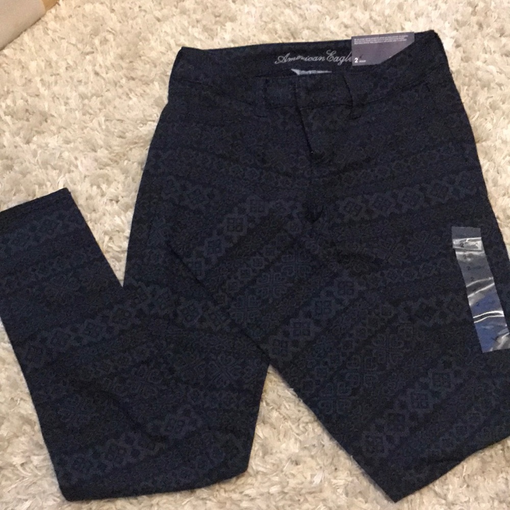 AE knot patterned jeggings